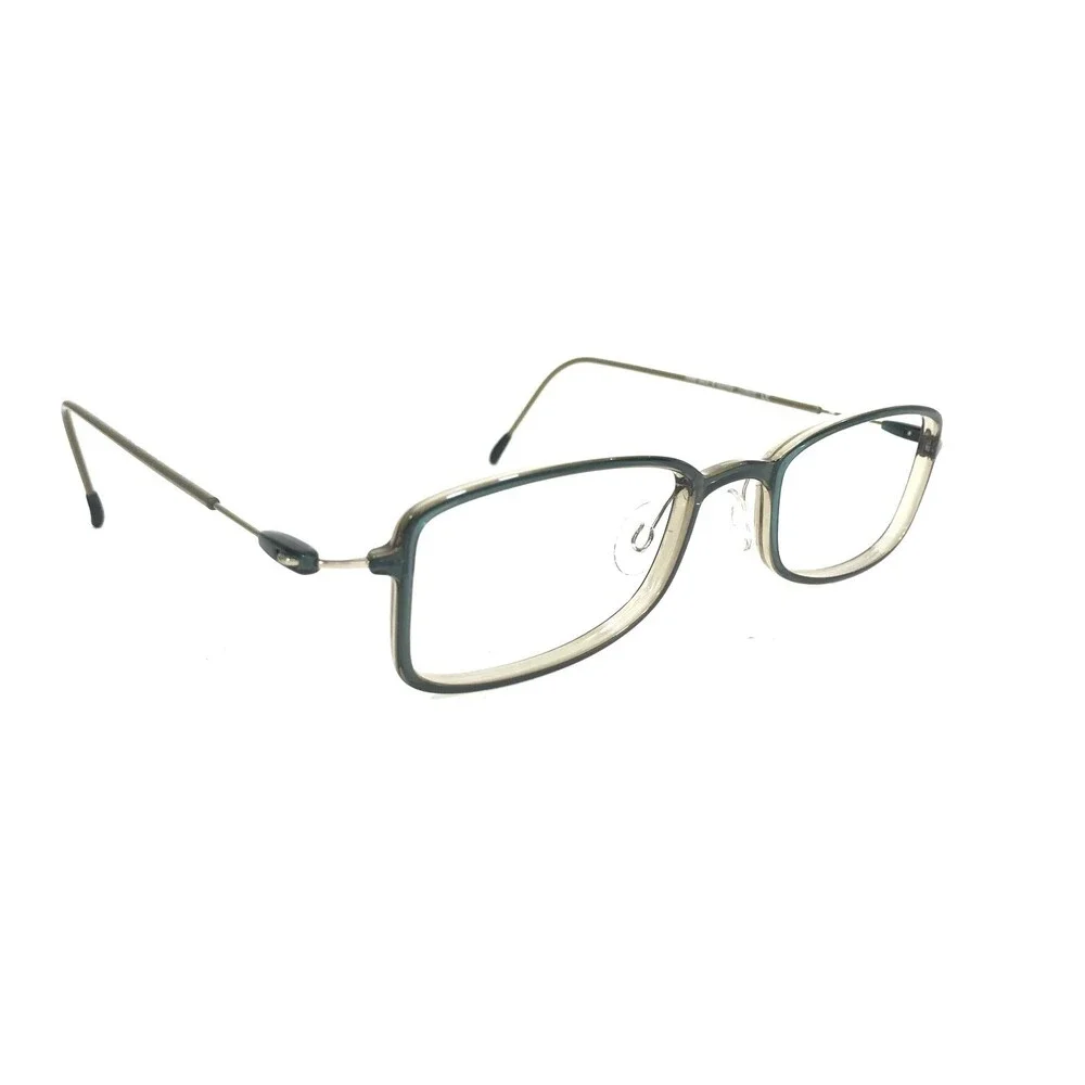 Silhouette Eyeglasses Frames SPX 2820 40 6055 Clear Grey Rectangular 49-20-140